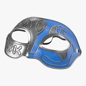Masquerade Mask Blue