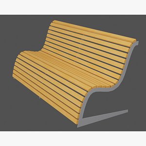Bench 3D model