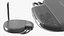 Implantable Cardiac Pacemaker with Leads Silver