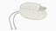 Implantable Cardiac Pacemaker with Leads Silver