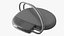 Implantable Cardiac Pacemaker with Leads Silver