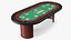 Casino Card Game Tables Collection model