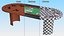 Casino Card Game Tables Collection model