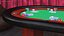 Casino Card Game Tables Collection model