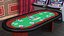 Casino Card Game Tables Collection model