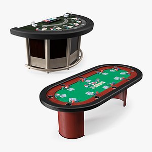 Casino Card Game Tables Collection
