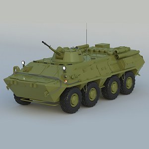 BTR-82A Armoured Personnel Carrier 3D model