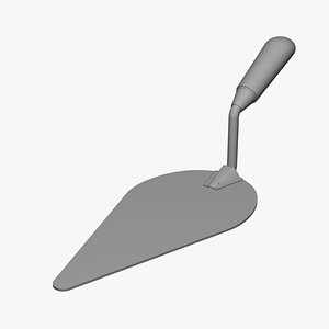 3D model Masonry Trowel - Geometry Only No Textures No Materials