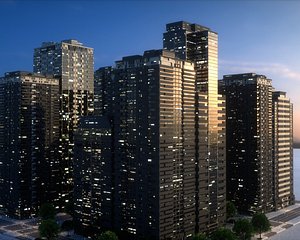 City Block Type A39 3D