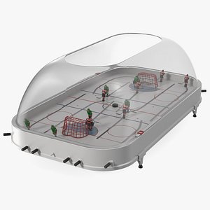 3D Table Hockey with Dome