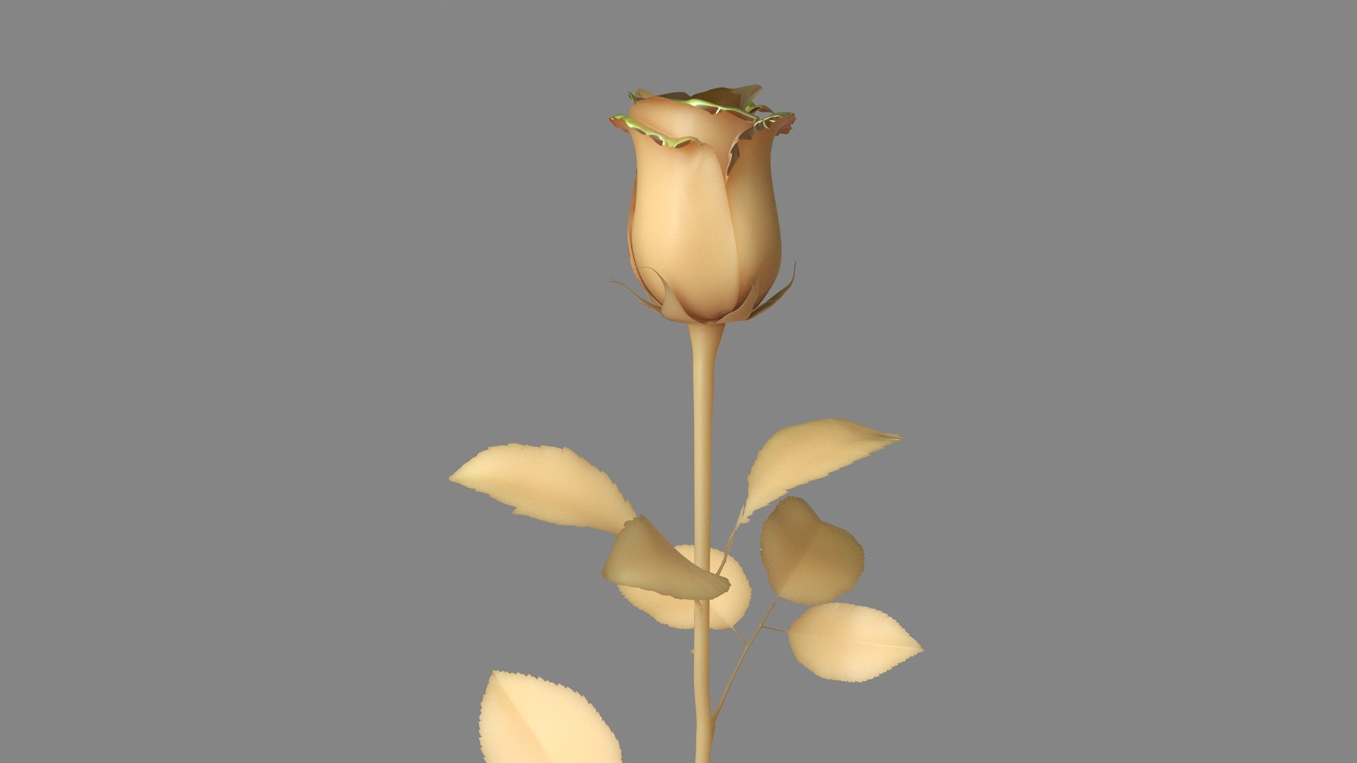 Red Rose 3D Model Model - TurboSquid 1829639