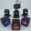 Music DJ Audio and light Instruments Colle 3D modelction