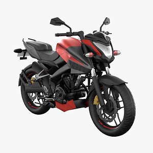 Motorbike NS200 3D model
