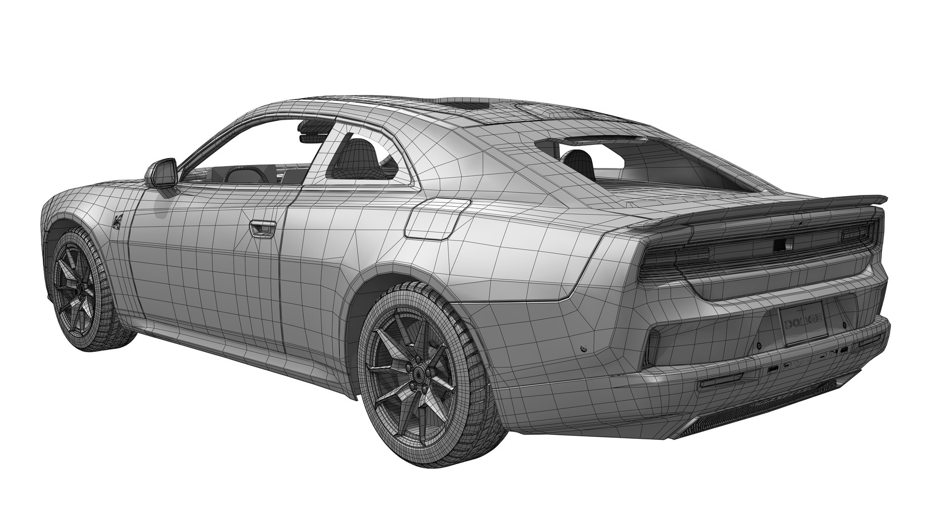 Dodge Charger Daytona 2025 3D Model - TurboSquid 2208408