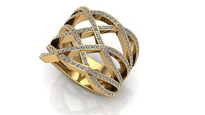 Diamond pave ring 2