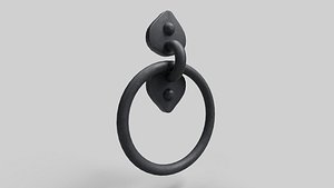 Door Handle Medieval M1 3D model