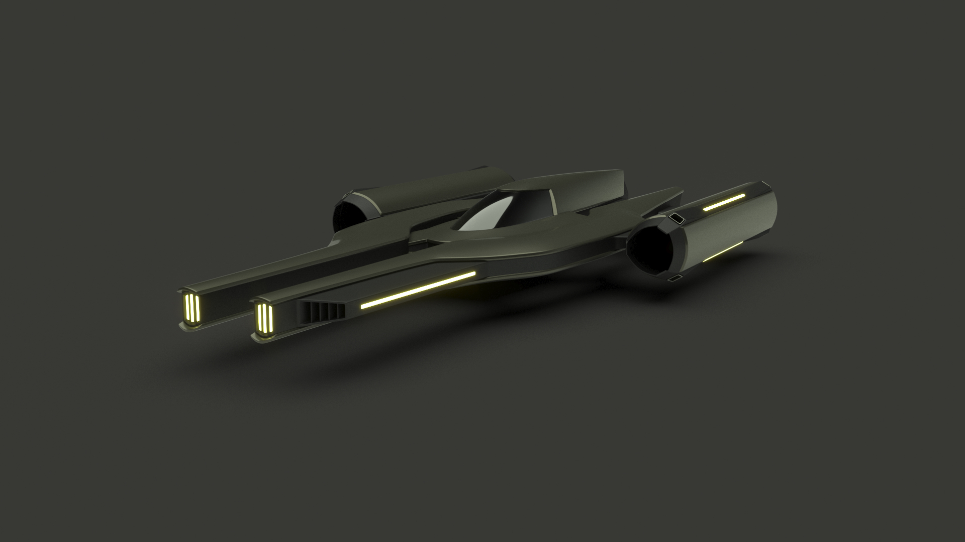 Racing Spaceship Acrux 3D Model - TurboSquid 2229454
