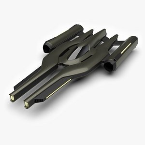 Racing Spaceship Acrux 3D model