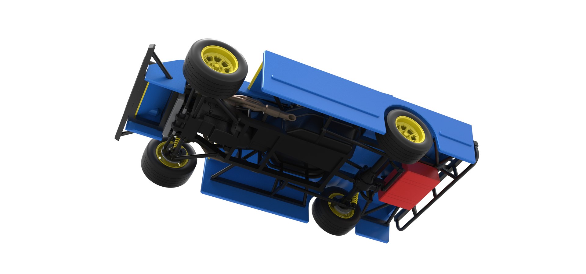 Figure 8 Modified Stock Car Scale 1 To 25 3D - TurboSquid 2432785