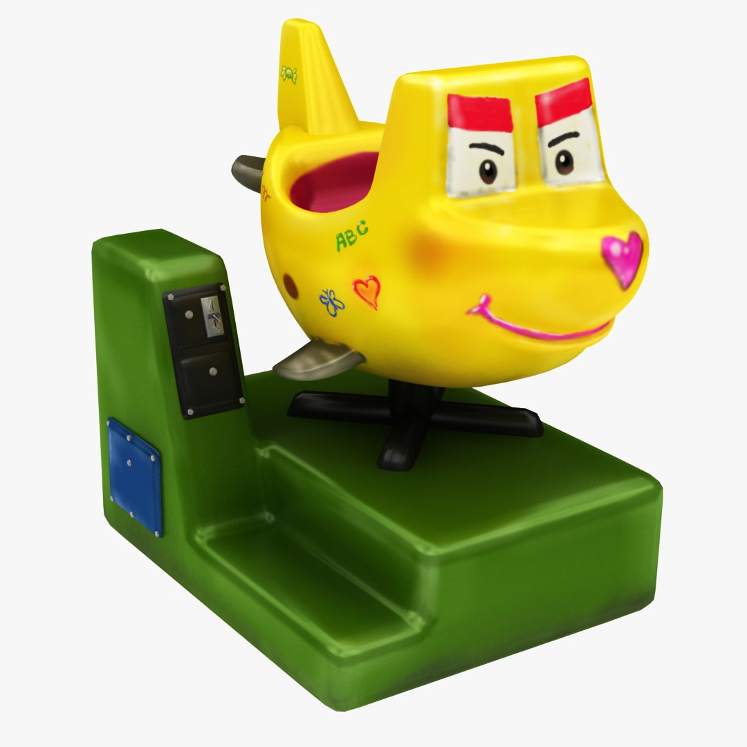 3D model coin operated ride - TurboSquid 1503278