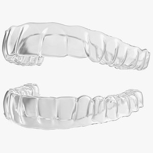 3D Teeth Replacement Retainer model