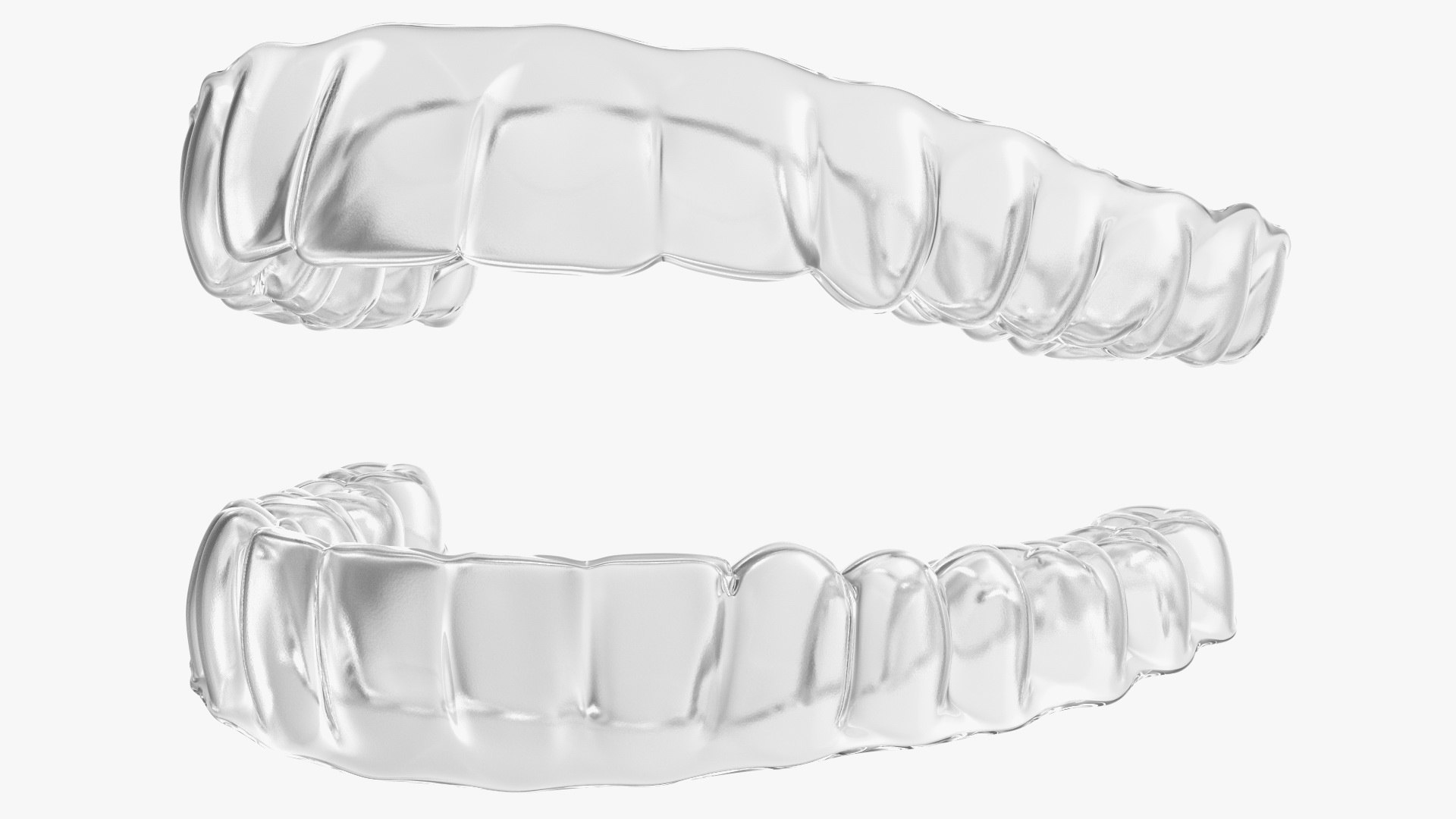 Teeth Replacement Retainer 3D model preview