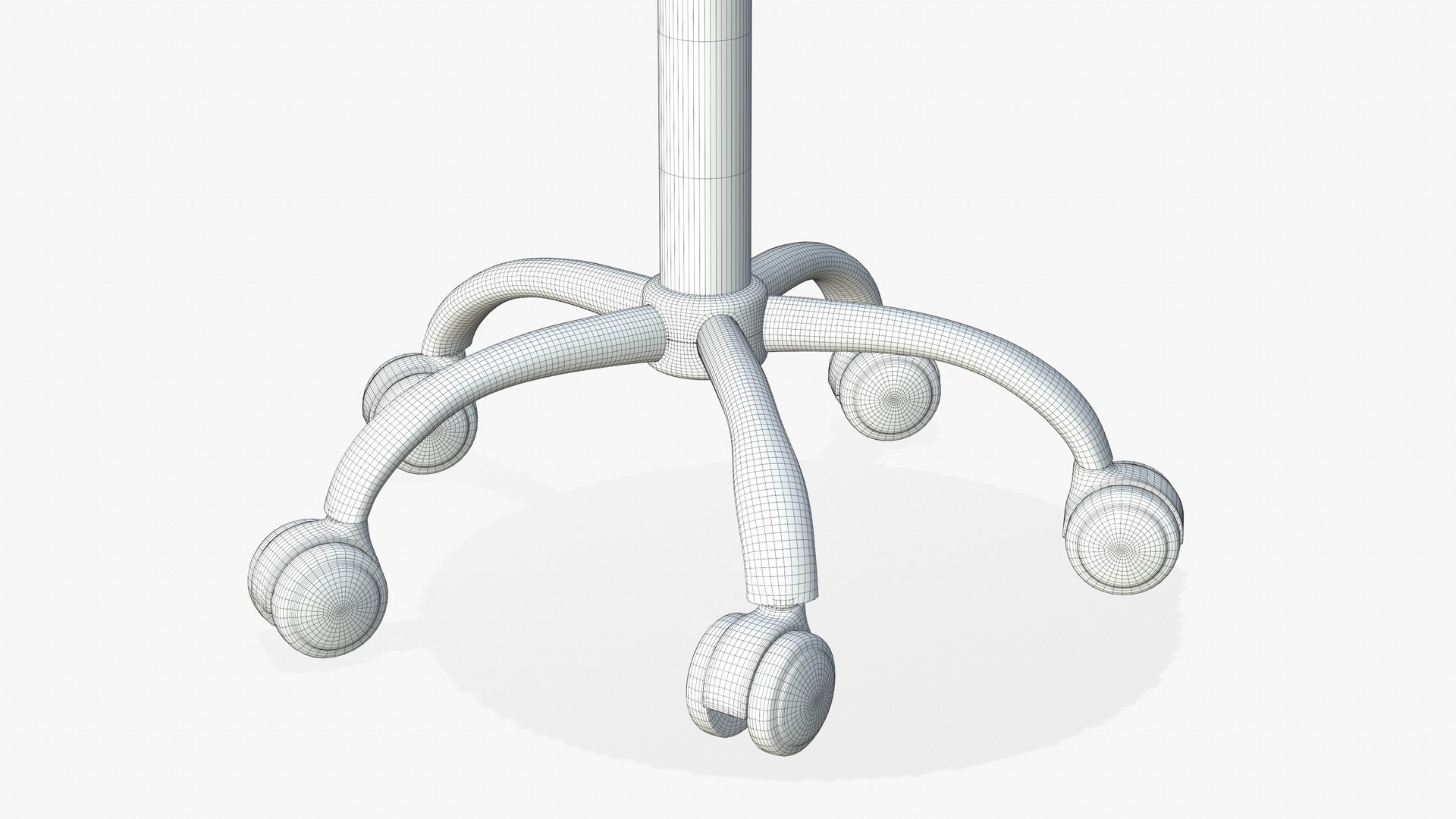 3D Doctor Stool Chair Model - TurboSquid 1856469