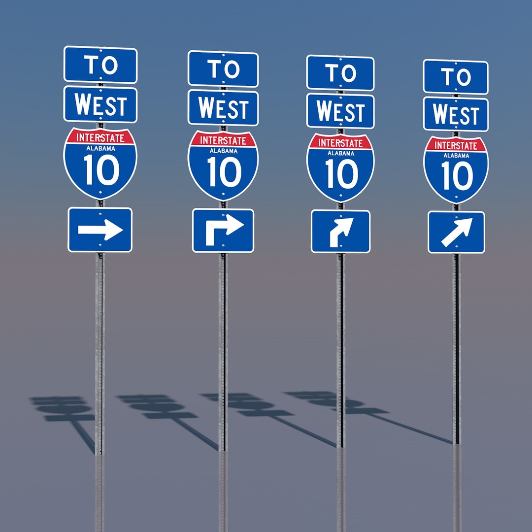 interstate 10 signs alabama c4d https://p.turbosquid.com/ts-thumb/y8/yD6eMg/7QrRJ8cB/tointerstate10westrightturnalabama/jpg/1368631997/1920x1080/fit_q87/e0f71ca2223ee8f8110ca3059ce9fb573acceaf8/tointerstate10westrightturnalabama.jpg