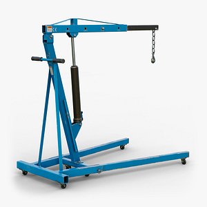 Car Crane Workshop GameReady LODs