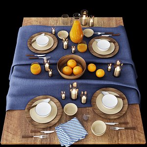3D model 10 tableware collection vol1