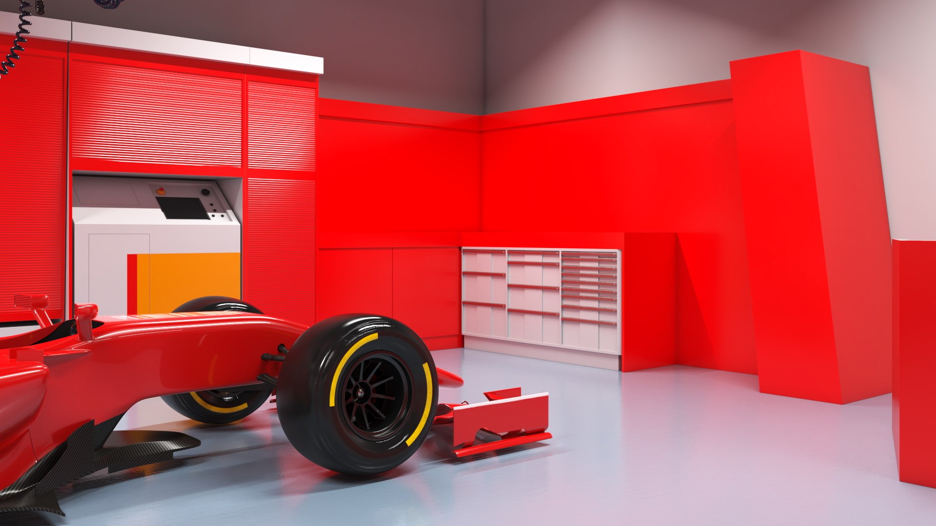 3D Race Car Garage and F1 Car model https://p.turbosquid.com/ts-thumb/y9/8VtR0E/BG/race_car_garage_and_f1_car_009/jpg/1738322176/1920x1080/fit_q87/7e73b631fe4ec252eea24eaa0daafd2936cf8b08/race_car_garage_and_f1_car_009.jpg