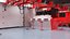 Race Car Garage and F1 Car