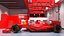 Race Car Garage and F1 Car