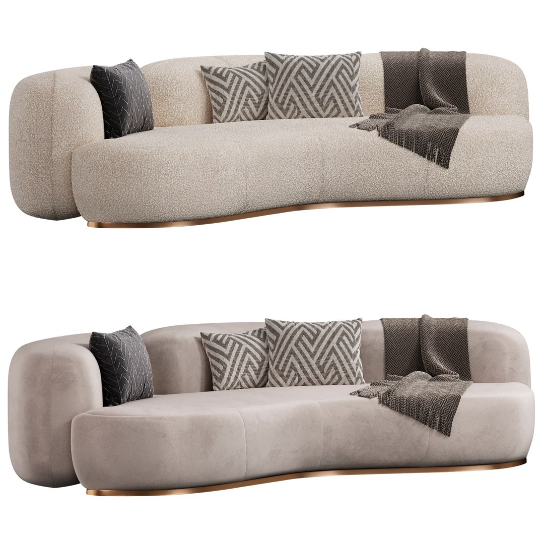 TATEYAMA Sofa 3D Model - TurboSquid 2111396