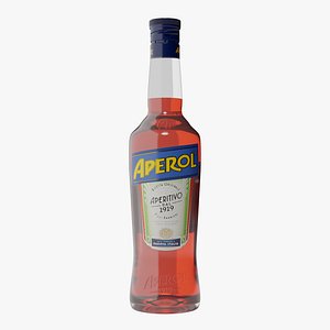 Aperol Bottle PBR 4K