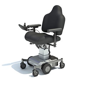 Electric Wheelchair 3D