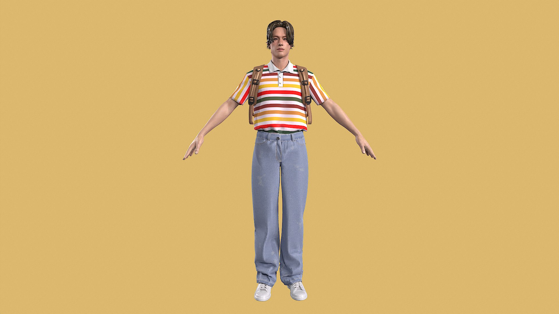 3D Outfit set with Backpack model https://p.turbosquid.com/ts-thumb/y9/Gg5szh/B4/tbrender/png/1690205326/1920x1080/fit_q87/78c58baf9a5b9fed3eafe27667f4f2ab628e0135/tbrender.jpg