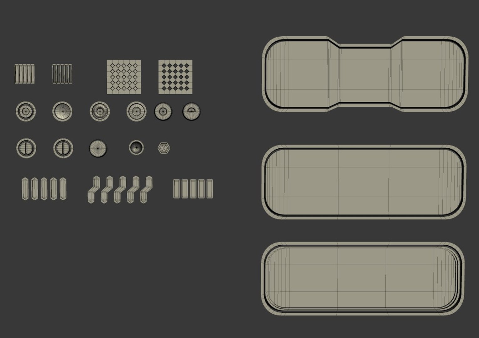 Res Floaters 3d Model