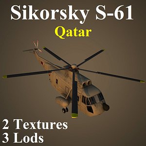 3d sikorsky qat helicopter