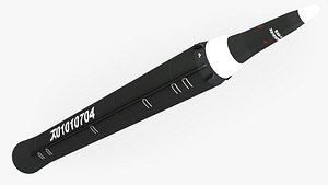 3D north hwasong-12 ballistic missile
