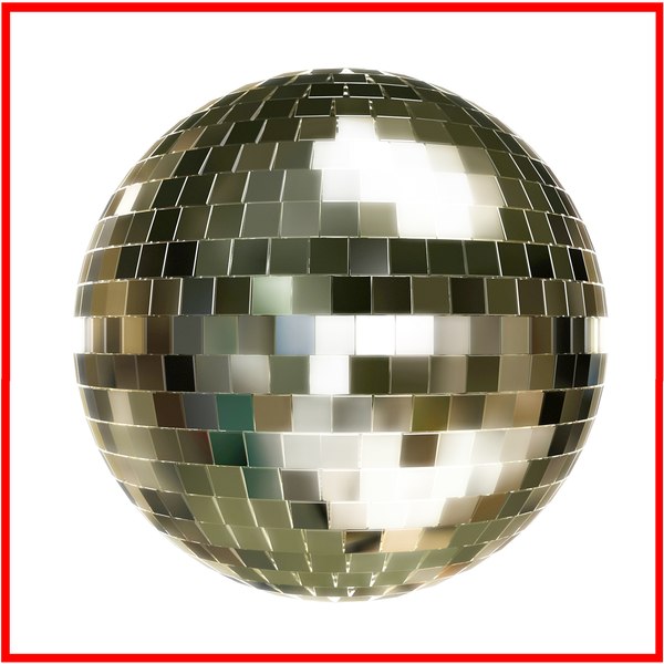 super disco fashion ball 3d model