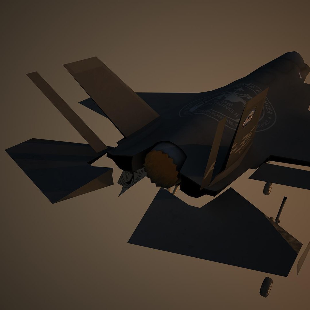 Lockheed Martin Basic Fighter 3d Model