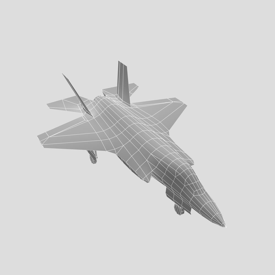 Lockheed Martin Basic Fighter 3d Model