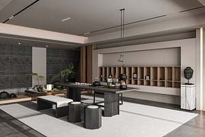3D Modern office model