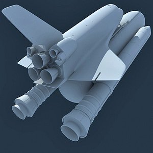Space Shuttle NASA 3D Model