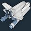 Modelo 3D de la NASA del transbordador espacial