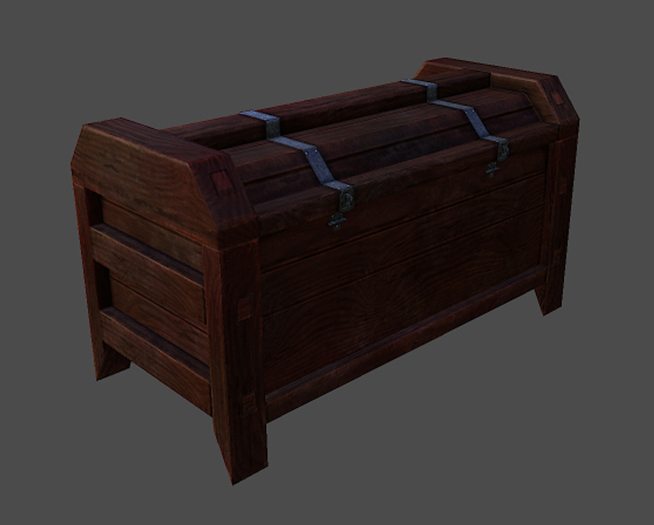Medieval Crate 3d Model