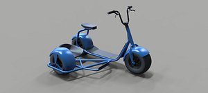 scooter concept 3D model