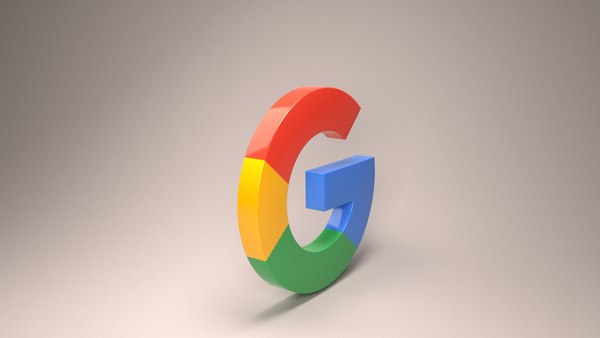 modelo 3d Google Logo - TurboSquid 2033004