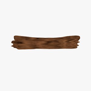 3D Dark Brown Wood Texture